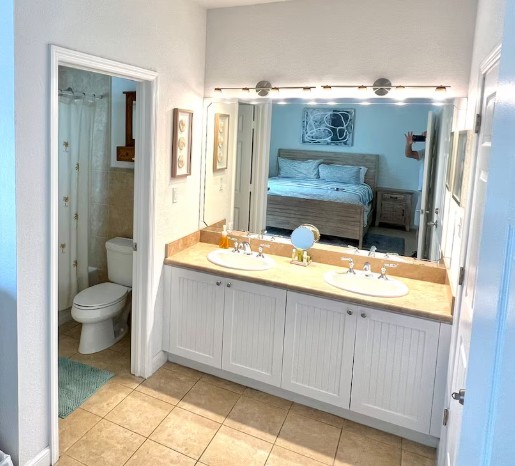 Master bathroom