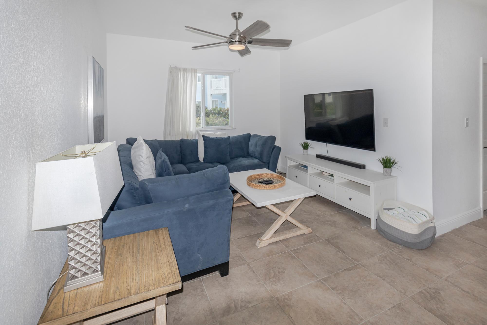 Living room with comfortable seating